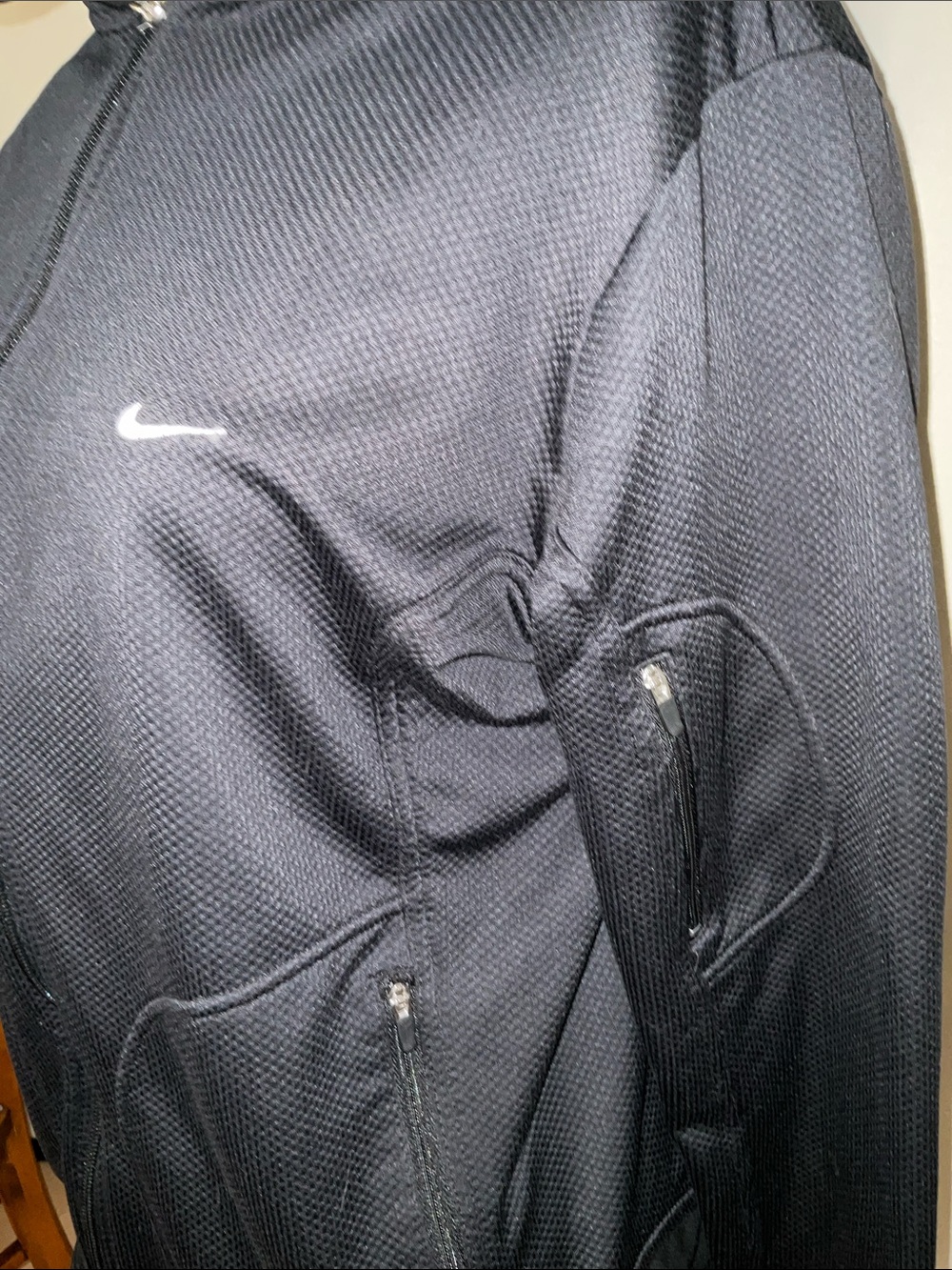 Nike Sphere Dry Black Hooded Zip Jacket - Picture 3 of 7